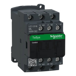 TeSys LC1D - contacteur - 3P - AC-3 440V - 18A - bobine 220Vcc