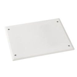 Modulo - couvercle blanc 245x185mm pour boite de dérivation