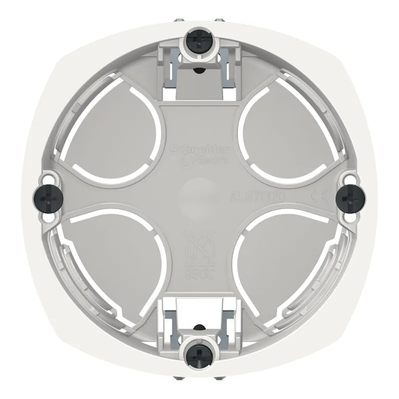 Multifix - lot de 300 boîtes encastrement + scie clo - 1 poste - Ø67mm - P40mm