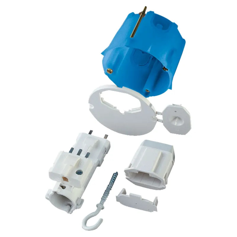 Multifix DCL -  boîte centre avec collier, couv non affl, connect, fiche