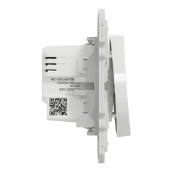 Wiser Odace - bouton poussoir - 10A - zigbee - blanc