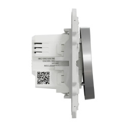 Wiser Odace - bouton poussoir connecté - 10A - zigbee - alu