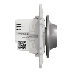 Wiser Odace - variateur rotatif LED - 2 fils - zigbee - alu