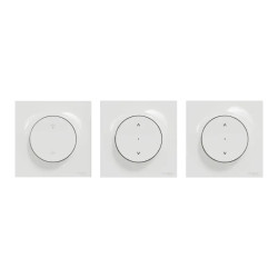 Wiser Odace - Kit commande sans fils et 2 volets roulants zigbee 3.0 encastré