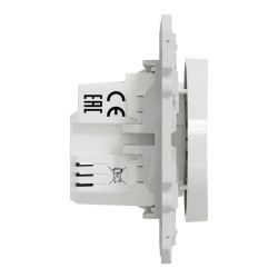 Wiser Odace - interrupteur connecté volet-roulant - 4A - zigbee - blanc