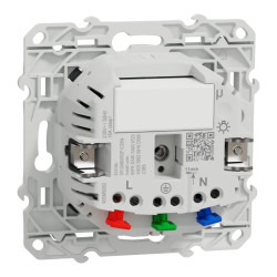 Wiser Odace - Prise 2P+T connectée - 16A  - zigbee - Anthracite