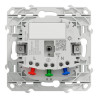 Wiser Odace - Prise 2P+T connectée - 16A  - zigbee - Anthracite