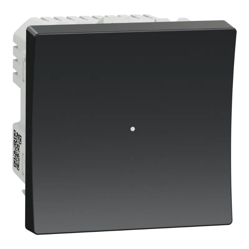 Wiser Unica - variateur poussoir - 2 fils - zigbee - anthracite - méca seul