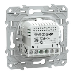 Wiser Ovalis - bouton poussoir - 10A - zigbee - Blanc