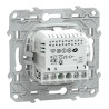 Wiser Ovalis - bouton poussoir - 10A - zigbee - Anthracite