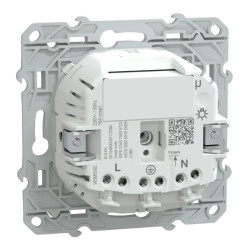 Wiser Ovalis - Prise 2P+T connectée - 16A  - zigbee - Blanc