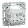 Wiser Ovalis - Prise 2P+T connectée - 16A  - zigbee - Anthracite