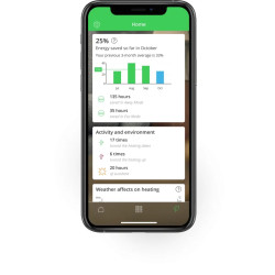 Wiser - tête de vanne thermostatique connectée liaison zigbee