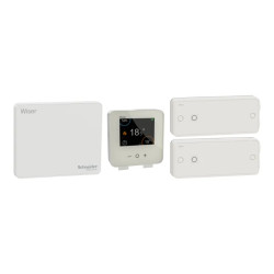 Wiser - kit thermostat connecté pour radiateurs électriques Génération 2