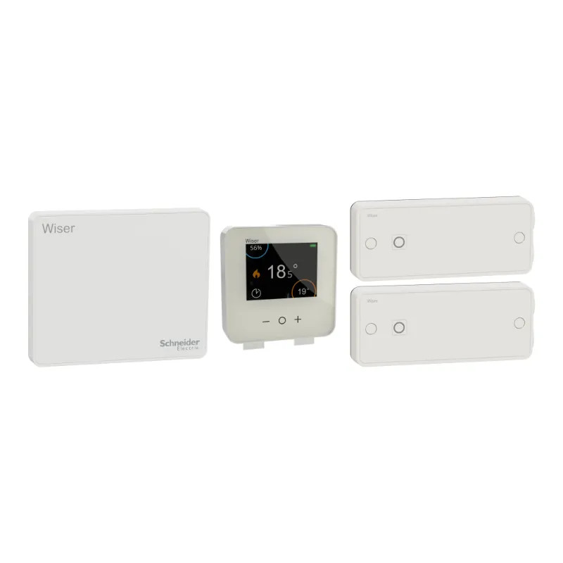 Wiser - kit thermostat connecté pour radiateurs électriques Génération 2