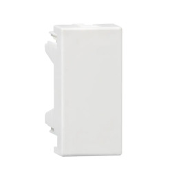 Actassi - obturateur encliquetable 22,5x45mm blanc polaire - volet blanc