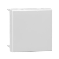 Actassi - obturateur encliquetable 45x45mm blanc polaire - volet blanc