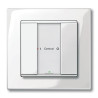 KNX M-Plan - commande multifonction - 2 BP - blanc polaire brillant