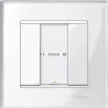 KNX M-Plan - commande multifonction - 2 BP - blanc polaire brillant