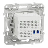 Odace - prise RJ45 CPL - blanc - compatible standard HPAV - 200Mbp/s