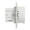 Odace - prise RJ45 CPL - blanc - compatible standard HPAV - 200Mbp/s