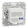 Odace - prise RJ45 CPL - alu- compatible standard HPAV - 200Mbp/s