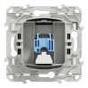 Odace - prise RJ45 cat.6 UTP - grade 1 à 2 (tél. + info.) - à vis - aluminium