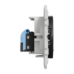 Odace - prise RJ45 cat.6 UTP - grade 1 à 2 (tél. + info.) - à vis - anthracite