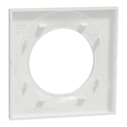 Odace Styl - plaque 1 poste blanc