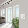 Odace Styl - plaque 1 poste blanc