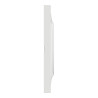 Odace Styl -  plaque 2 postes horizontaux ou verticaux entraxe 71mm blanc