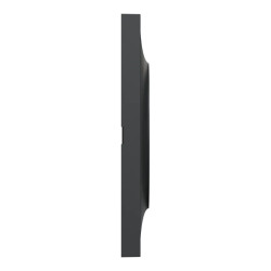 Odace Styl -  plaque 4 postes horizontaux ou verticaux entraxe 71mm anthracite