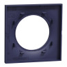 Odace Styl - plaque 1 poste bleu cobalt