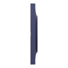 Odace Styl -  plaque 2 postes horizontaux ou verticaux entraxe 71mm bleu cobalt