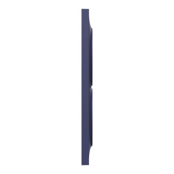 Odace Styl -  plaque 2 postes verticaux entraxe 57mm bleu cobalt