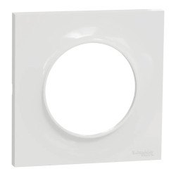 Odace Styl -  lot de 100 plaques 1 poste S520702 blanc