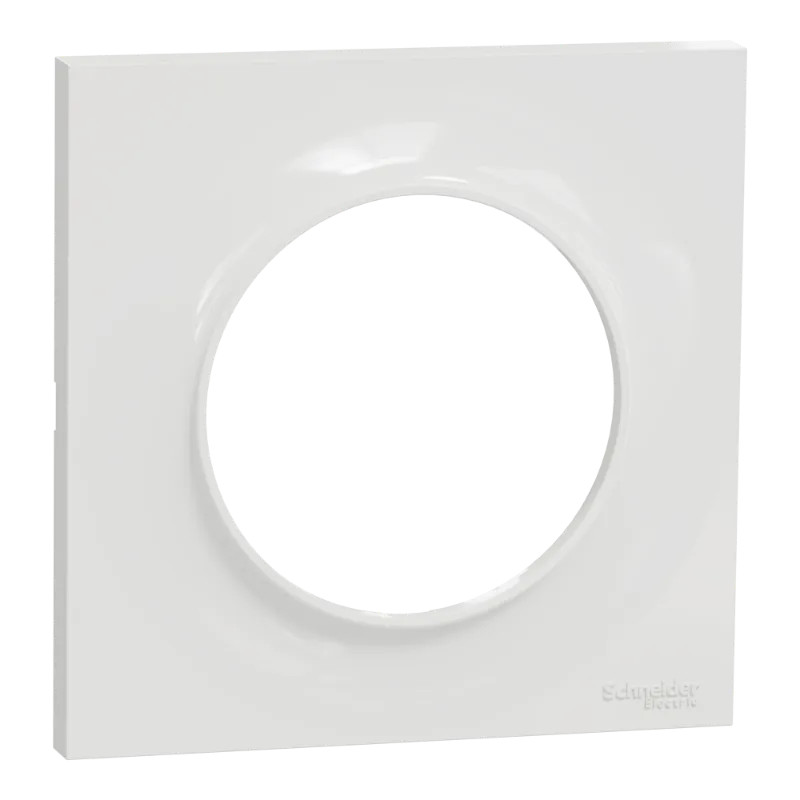 Odace Styl -  lot de 100 plaques 1 poste S520702 blanc