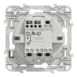 Odace - interrupteur à carte - blanc - 10A - LED localisation inclus