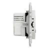 Odace - prise USB double - type A+C - blanc - 5 Vcc - 2,4A