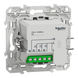 Odace - sonnette électronique - blanc - 5 tonalités - 230V