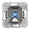 Odace - prise RJ45 cat.6 STP - grade 2TV min à grade 3TV (+ multi) - cobalt