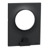 Odace Styl Pratic - plaque avec pince multi-usage 1 poste anthracite