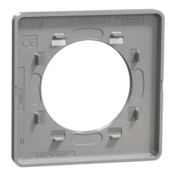 Odace Touch - plaque 1 poste aluminium