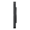 Odace Touch -  plaque 2 postes horizontaux ou verticaux 71mm anthracite