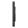 Odace Touch -  plaque 3 postes horizontaux ou verticaux entraxe 71mm anthracite