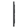 Odace Touch -  plaque 2 postes verticaux entraxe 57mm anthracite