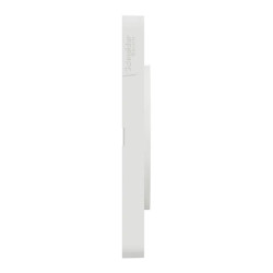 Odace Touch -  plaque 2 postes horizontaux ou verticaux entraxe 71mm blanc