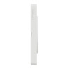 Odace Touch -  plaque 3 postes horizontaux ou verticaux entraxe 71mm blanc