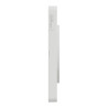 Odace Touch -  plaque 4 postes horizontaux ou verticaux entraxe 71mm blanc