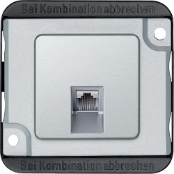 Anti-vandalisme - prise de communication RJ45 - cat.6 STP